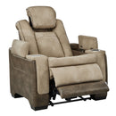 Next-gen - Light Brown - Pwr Recliner/adj Headrest-Washburn's Home Furnishings