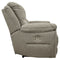 Next-gen - Putty - Dbl Rec Pwr Loveseat W/console-Washburn's Home Furnishings