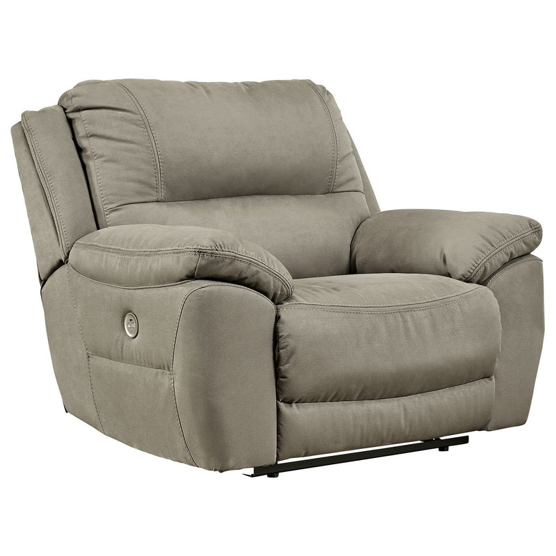 Next-gen - Putty - Zero Wall Power Wide Recliner-Washburn's Home Furnishings