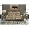 Next-gen - Sand - Pwr Rec Loveseat/con/adj Hdrst-Washburn's Home Furnishings