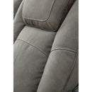 Next-gen - Slate - Pwr Rec Loveseat/con/adj Hdrst-Washburn's Home Furnishings