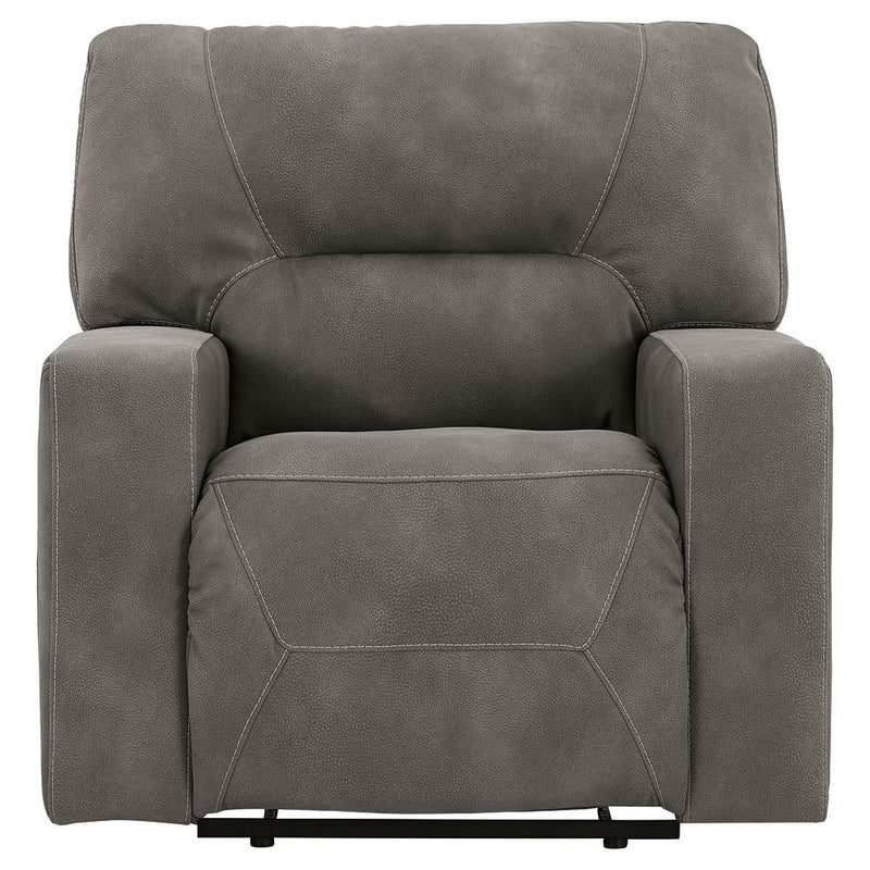 Next-gen - Slate - Pwr Recliner/adj Headrest-Washburn's Home Furnishings