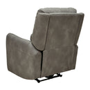 Next-gen - Slate - Zero Wall Power Recliner-Washburn's Home Furnishings