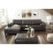 Nokomis - Gray Dark - Laf Chaise & Raf Sofa Sectional-Washburn's Home Furnishings