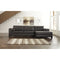 Nokomis - Gray Dark - Laf Sofa & Raf Chaise Sectional-Washburn's Home Furnishings