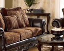 Norcastle - Dark Brown - Sofa Table-Washburn's Home Furnishings
