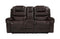 North Motion Collection - Power 2 Loveseat - Dark Brown-Washburn's Home Furnishings