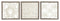 Odella - Cream/taupe - Wall Decor Set (3/cn)-Washburn's Home Furnishings