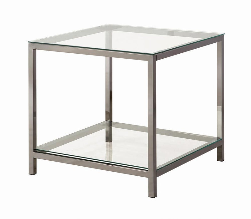 Ontario - End Table - Pearl Silver-Washburn's Home Furnishings