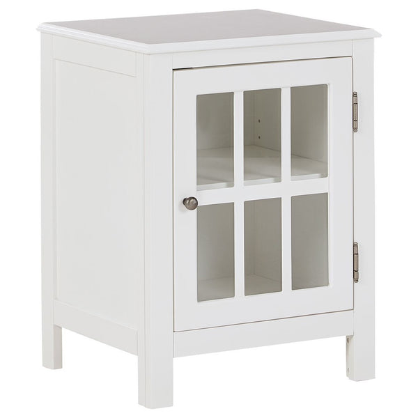Opelton - White - Accent Cabinet-Washburn's Home Furnishings
