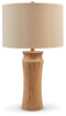 Orensboro - Brown - Poly Table Lamp (2/cn)-Washburn's Home Furnishings