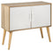 Orinfield - Natural/white - Accent Cabinet-Washburn's Home Furnishings