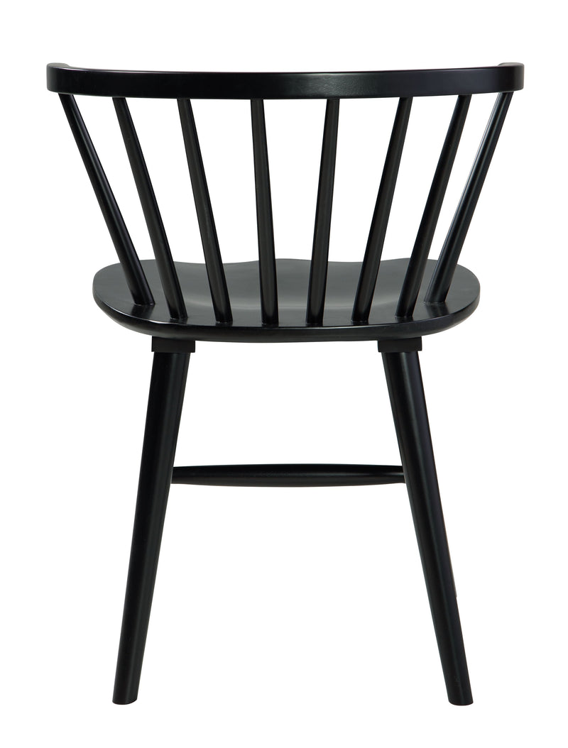Otaska - Black - Dining Chair (set Of 2)-Washburn's Home Furnishings