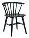 Otaska - Black - Dining Room Side Chair (2/cn)-Washburn's Home Furnishings