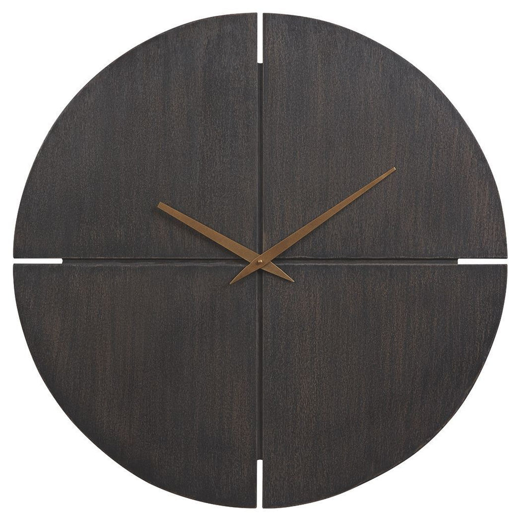Pabla - Black - Wall Clock – Washburn's Home Furnishings