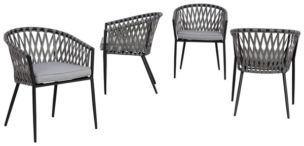 Palm Bliss - Gray - Chair (4/cn)-Washburn's Home Furnishings