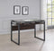 Pantano - Glass Top Drafting Desk - Brown-Washburn's Home Furnishings