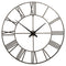 Paquita - Antique Silver - Wall Clock-Washburn's Home Furnishings