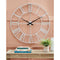 Paquita - Antique White - Wall Clock-Washburn's Home Furnishings