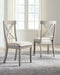 Parellen - Gray - Dining Uph Side Chair (2/cn)-Washburn's Home Furnishings