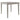 Parellen - Gray - Square Drm Counter Table-Washburn's Home Furnishings