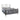 Parleys Eastern King Metal Bed With Scroll Headboard - Black-Washburn's Home Furnishings