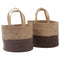 Parrish - Natural/charcoal - Basket Set (2/cn)-Washburn's Home Furnishings