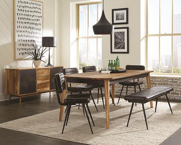 Partridge - Dining Table - Light Brown-Washburn's Home Furnishings