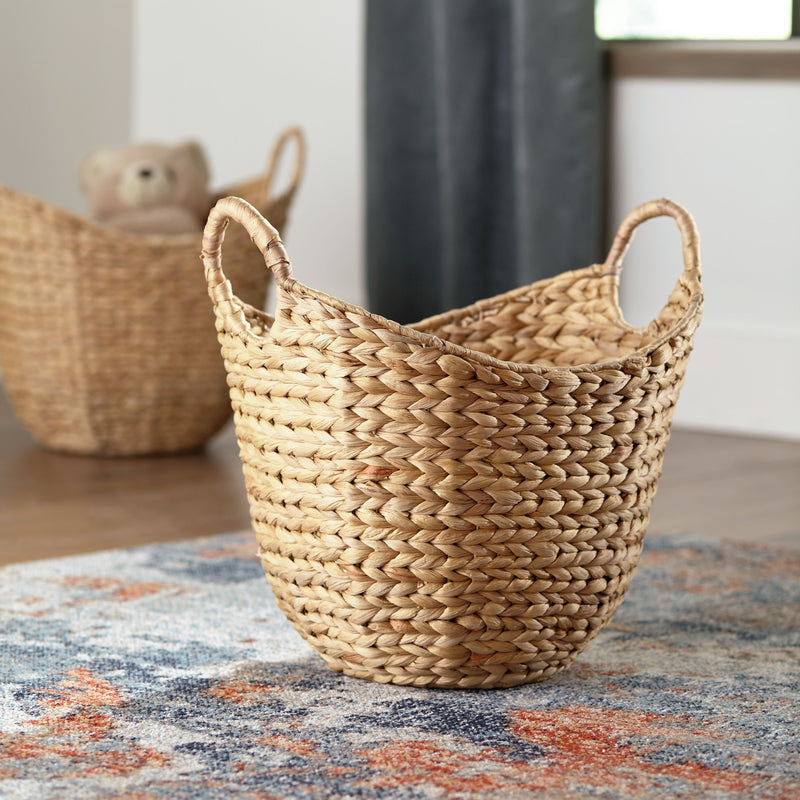 Perlman - Brown - Basket (2/cn) - Small-Washburn's Home Furnishings