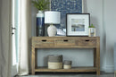 Persia - 3-drawer Storage Console Table - Light Brown-Washburn's Home Furnishings