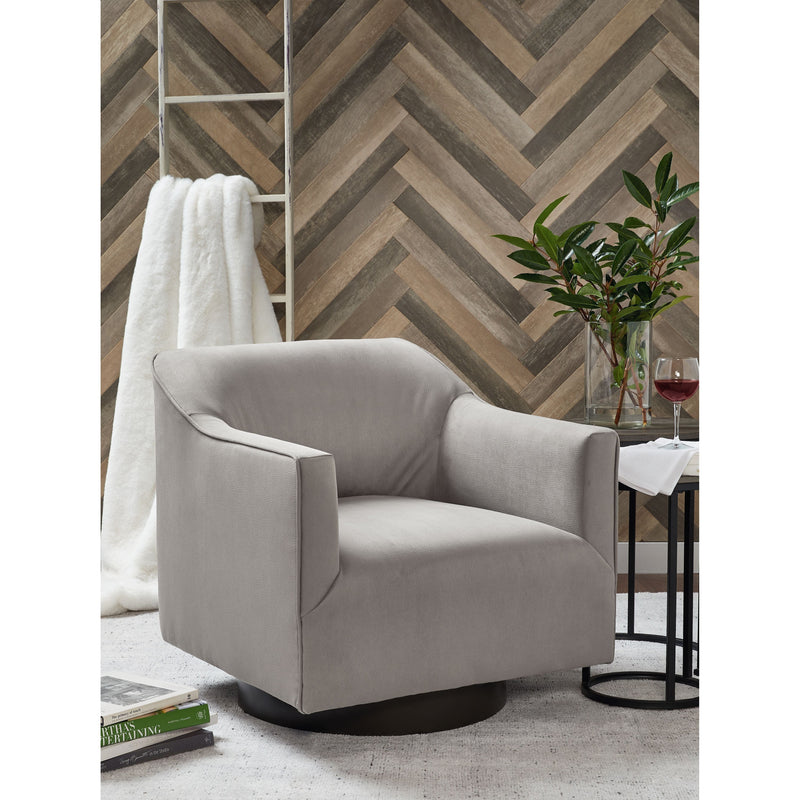 Phantasm - Putty - Swivel Accent Chair-Washburn's Home Furnishings