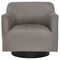 Phantasm - Putty - Swivel Accent Chair-Washburn's Home Furnishings