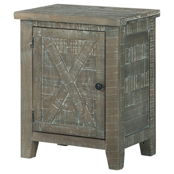 Pierston - Gray - Accent Cabinet-Washburn's Home Furnishings