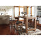 Pinnadel - Light Brown - UPH Swivel Barstool (1/CN)-Washburn's Home Furnishings