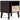 Piperton - Brown / Black - One Drawer Night Stand - Vinyl-wrapped-Washburn's Home Furnishings