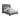 Pissarro Upholstered Bed - Queen Bed - Grey-Washburn's Home Furnishings
