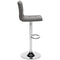 Pollzen - Gray - Tall Uph Swivel Barstool(2/cn)-Washburn's Home Furnishings