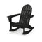 Vineyard Adirondack Rocking Chair in Black-Washburn's Home Furnishings