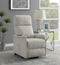 Power Lift Recliner With Wired Remote - Beige-Washburn's Home Furnishings