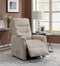 Power Recliner - Beige-Washburn's Home Furnishings