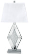 Prunella - Silver Finish - Mirror Table Lamp (1/cn)-Washburn's Home Furnishings