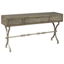 Quinnland - Antique Black - Console Sofa Table-Washburn's Home Furnishings