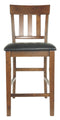 Ralene - Medium Brown - Counter Height Bar Stool (set Of 2)-Washburn's Home Furnishings