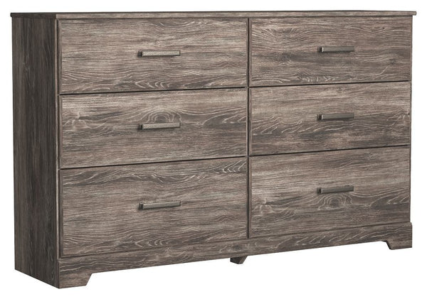 Ralinksi - Gray - Six Drawer Dresser-Washburn's Home Furnishings