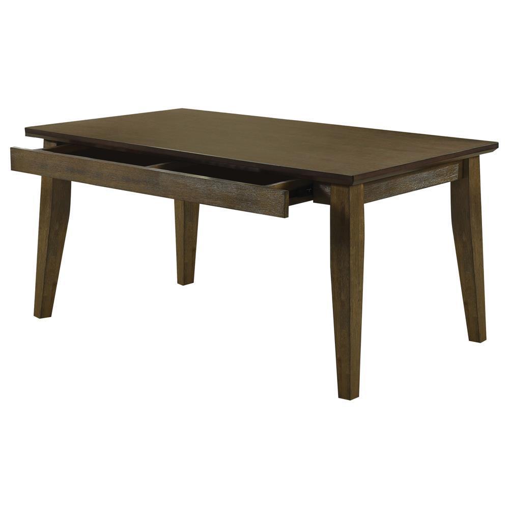 Rayleene - Rectangular Storage Dining Table Brown – Washburn's Home ...