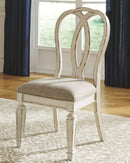 Realyn - Chipped White - Dining Chair (set Of 2) - Ribbonback-Washburn's Home Furnishings