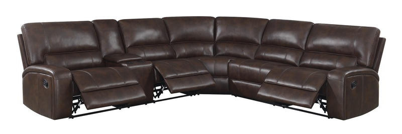 Reclining Sectional - Brown-Washburn's Home Furnishings