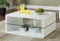 Rectangle 2-shelf Coffee Table - White-Washburn's Home Furnishings