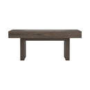 Rectangle Coffee Table With Hidden Storage - Brown-Washburn's Home Furnishings