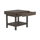 Rectangle End Table With Shelf - Brown-Washburn's Home Furnishings